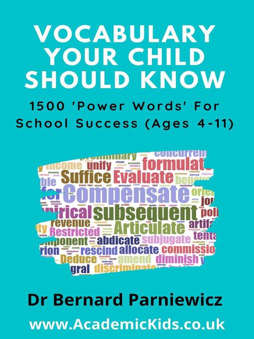 Title details for Vocabulary Your Child Should Know by Bernard Parniewicz - Available